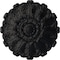 Ekena Millwork Durham Ceiling Medallion (Fits Canopies up to 4 1/4"), Hand-Painted Steel Gray, 31"OD x 1 1/2"P CM31DUSGS - alternate 1